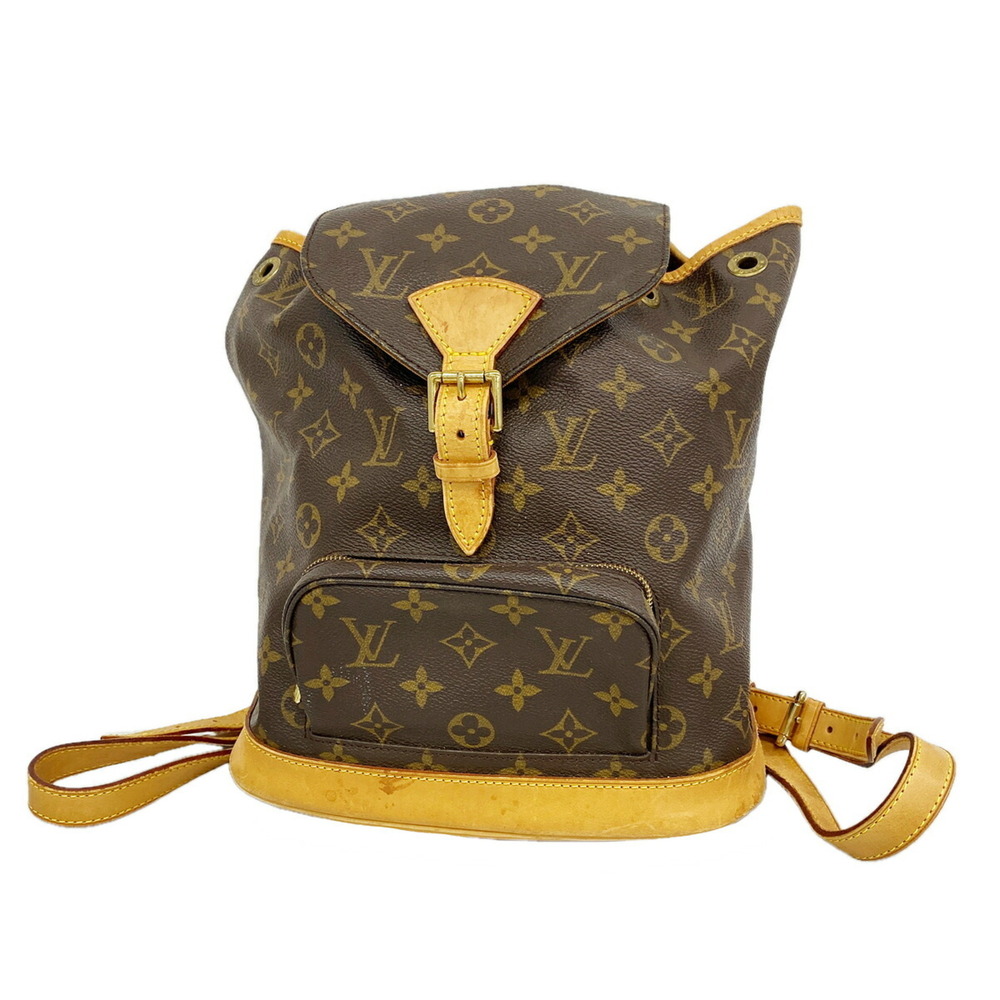 LOUIS VUITTON Authentic Brown Monogram Backpack